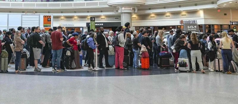 ATL security wait time